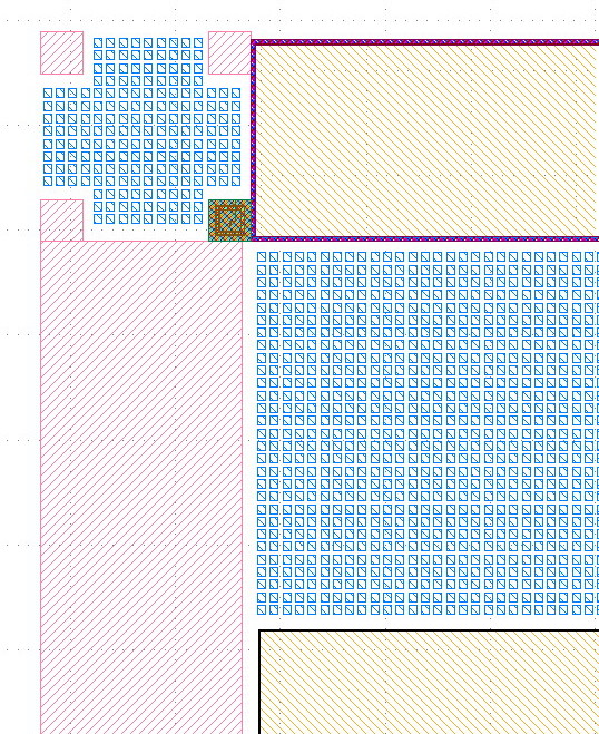 Dummy filling in MPW project example